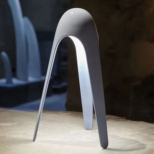 Martinelli Luce Cyborg LED da tavolo, grigio