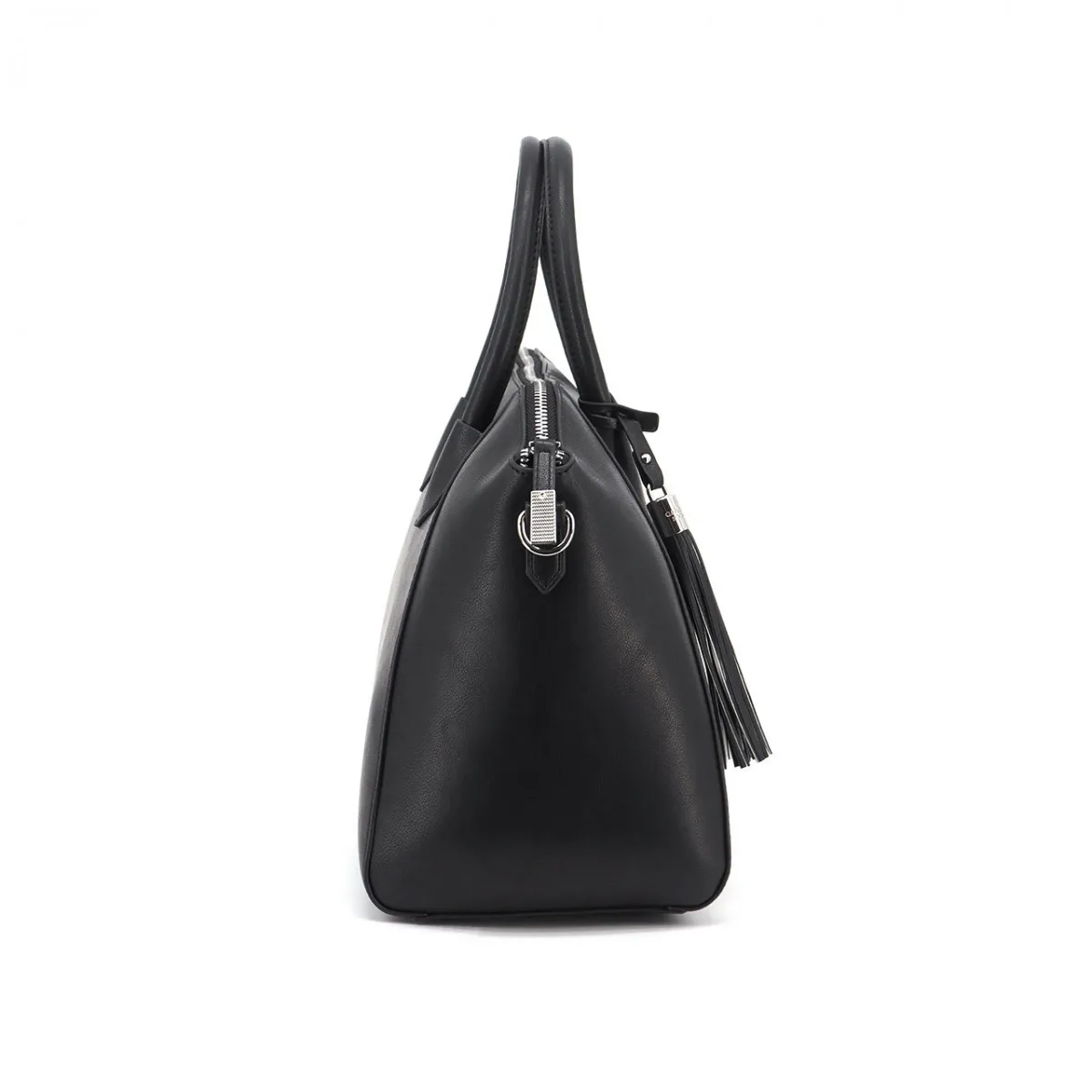 Maxi Duffle In Ecopelle Con Logo E Nappina
