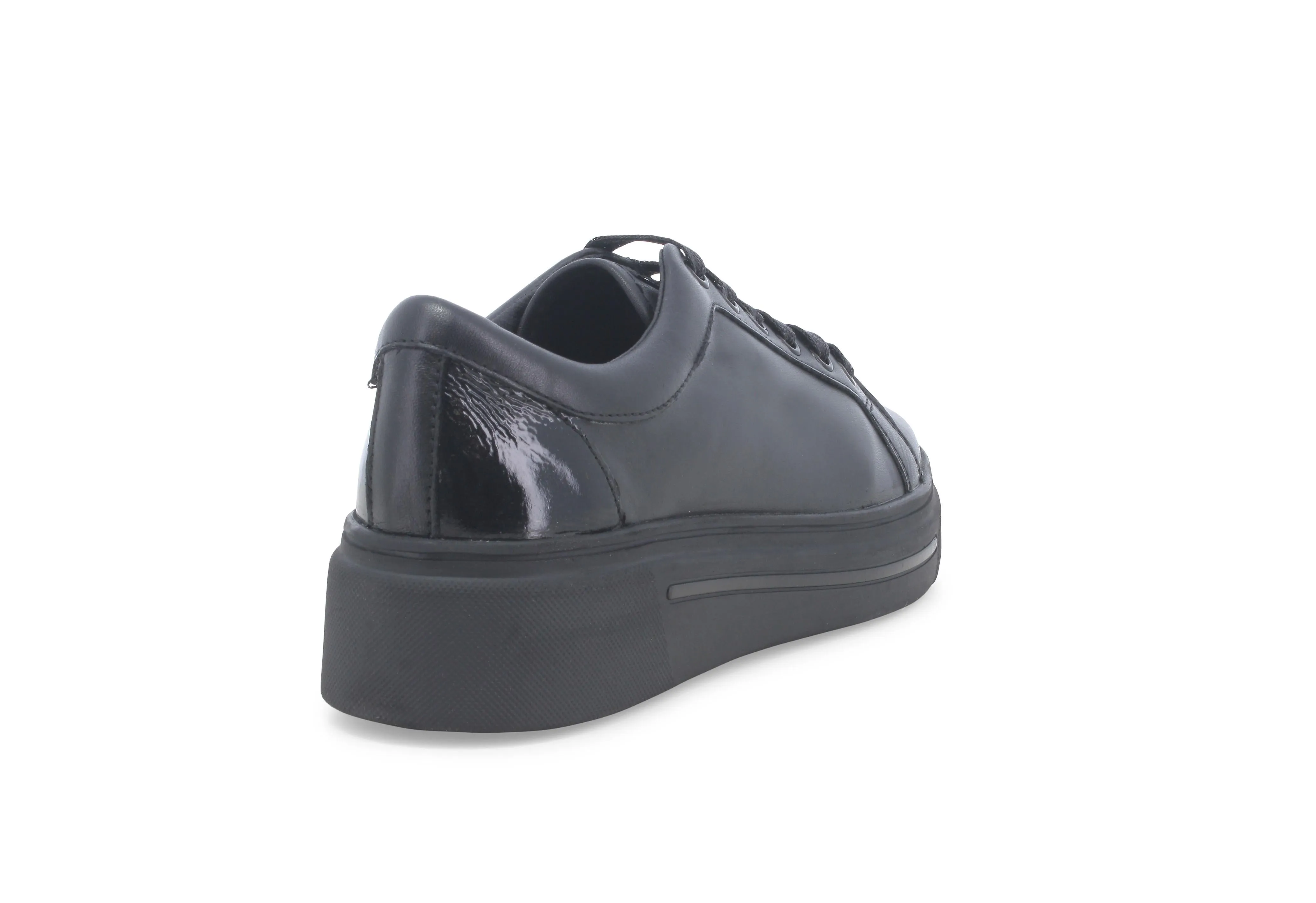 Melluso Donna Sneakers Stringate Suola Cassetta Tomaia Pelle