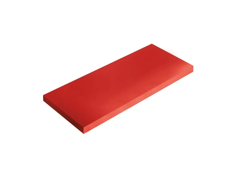 Mensola in legno Smart 560x200x18 mm rosso