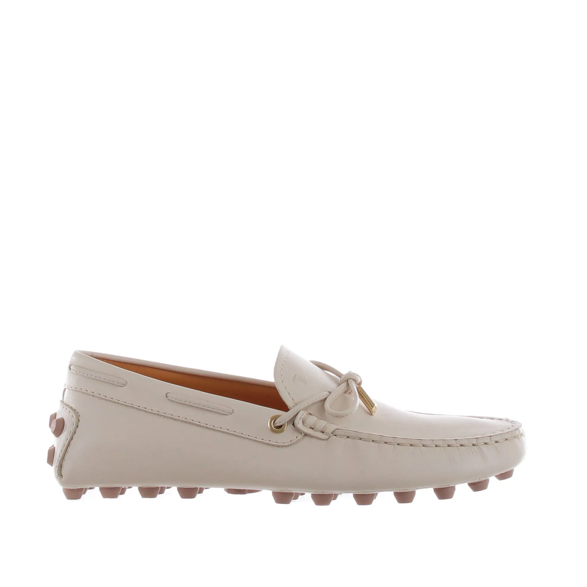 Mocassino gommino bubble in pelle