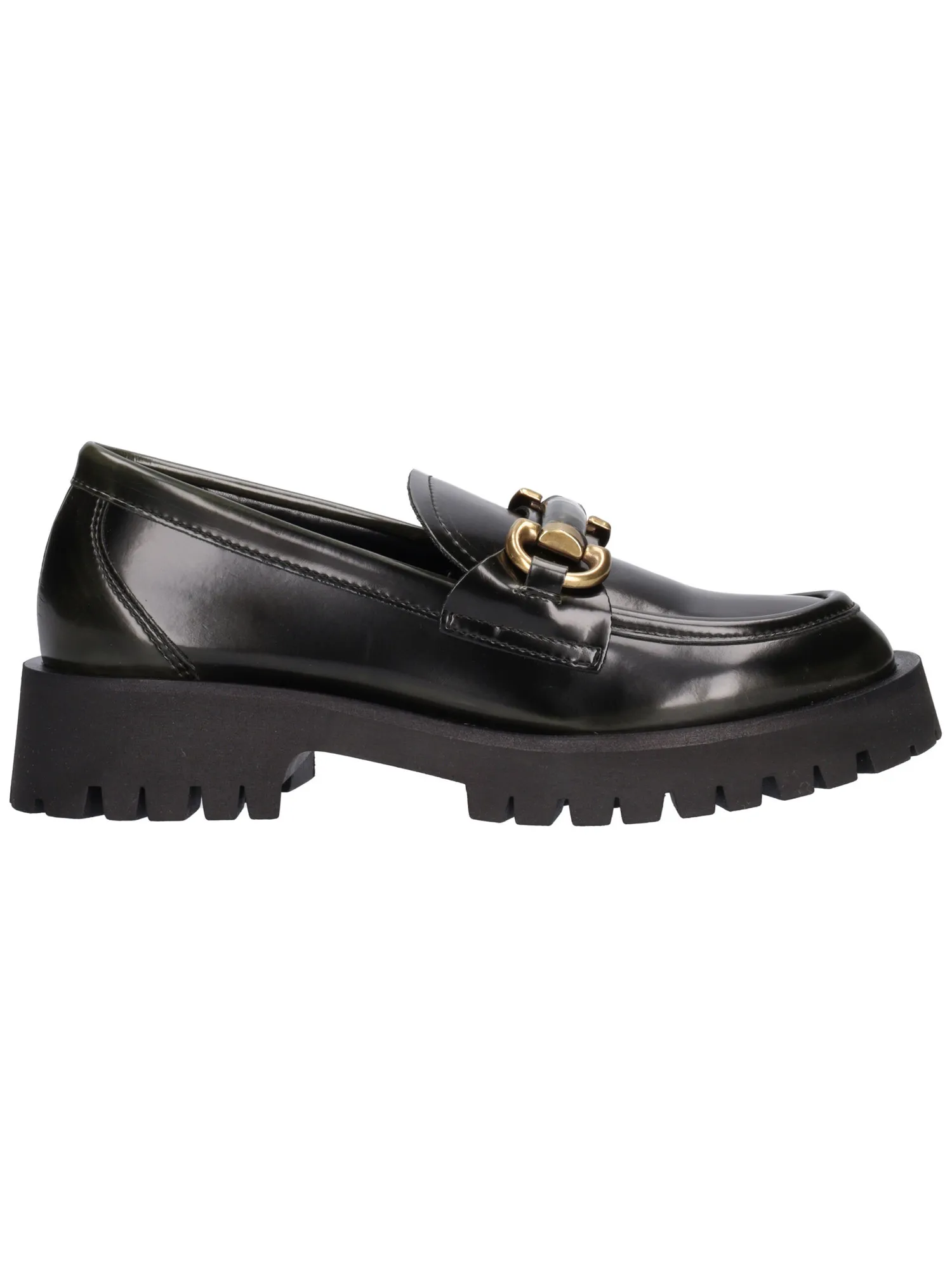 Mocassino Liviana da donna verde