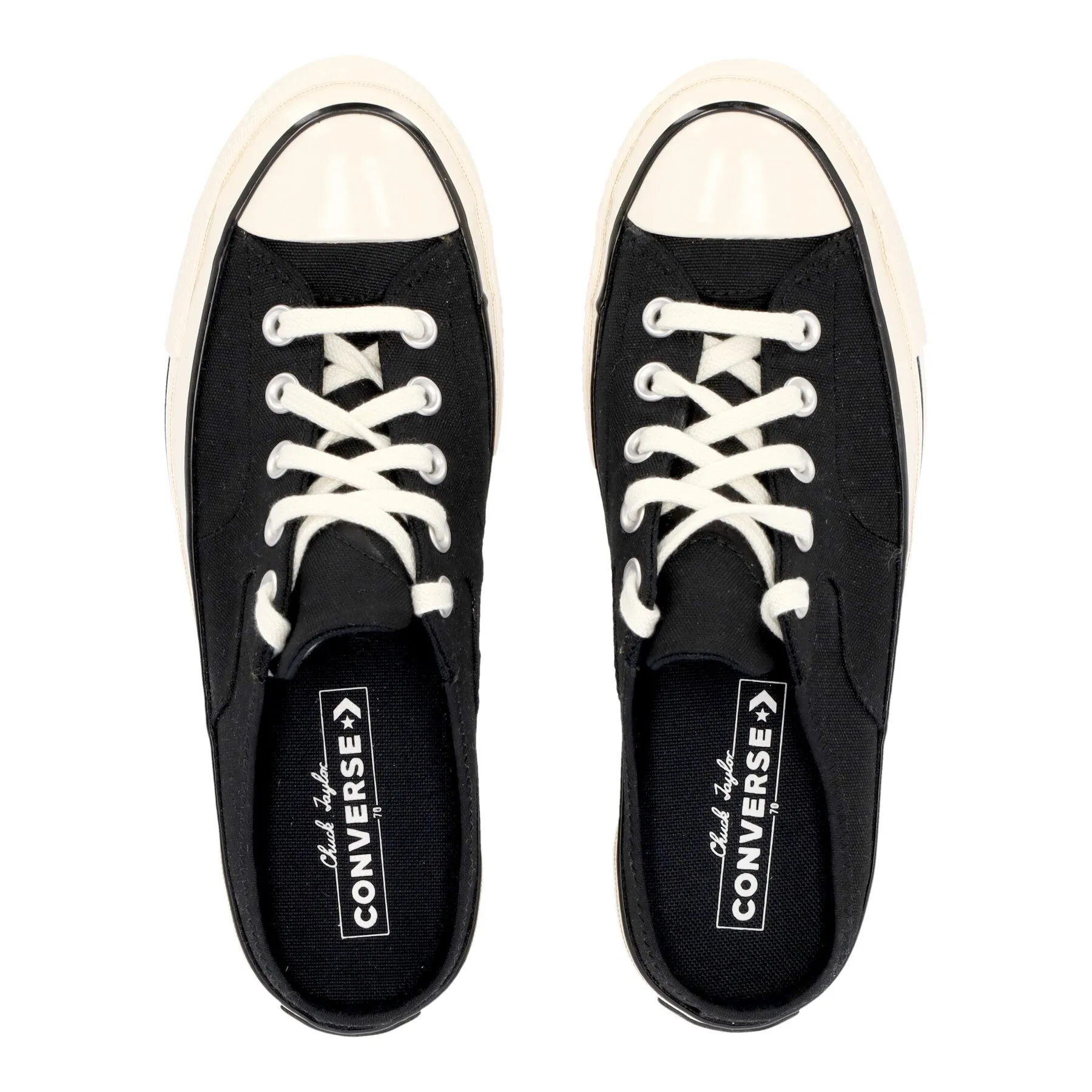 Mule Donna Chuck 70 Mule Black/black/egret