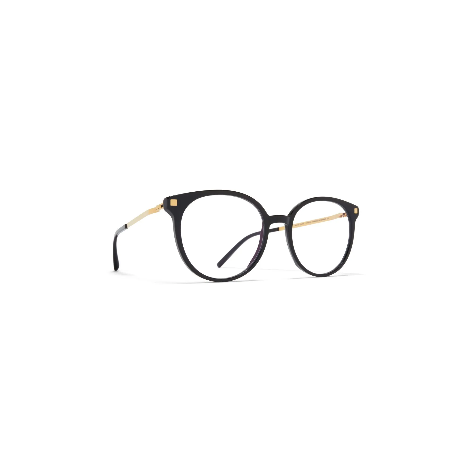   Mykita JULLA - C6-BLK/GG Nero/oro Lucido | Occhiale Da Vista Donna 