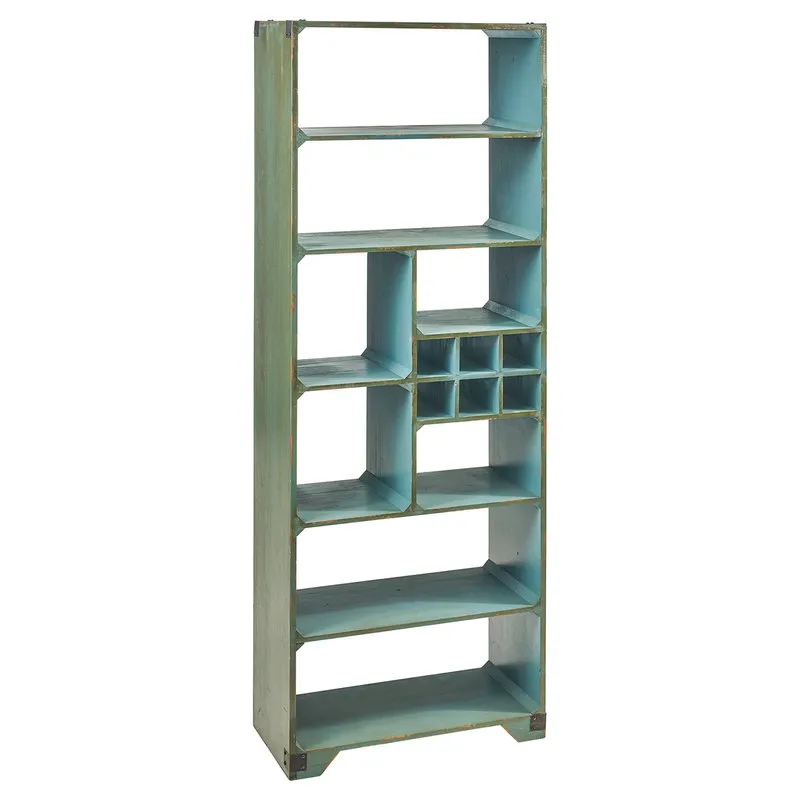 Novità Home Tonia - scaffale verde multi ripiani