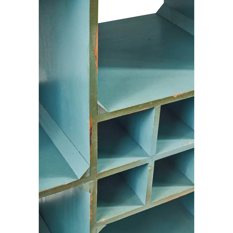 Novità Home Tonia - scaffale verde multi ripiani