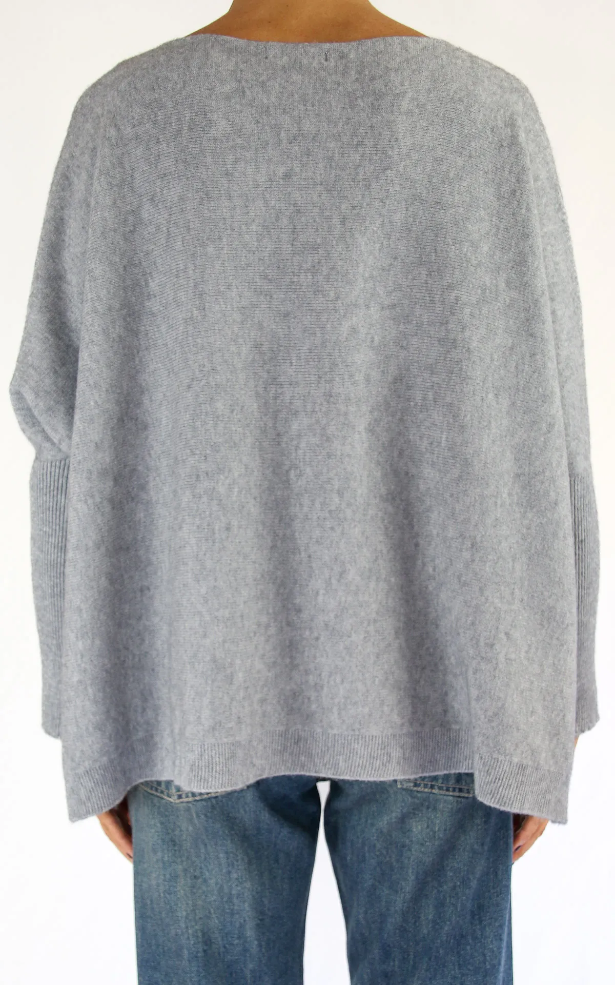 Off-On – maglia oversize – grigio