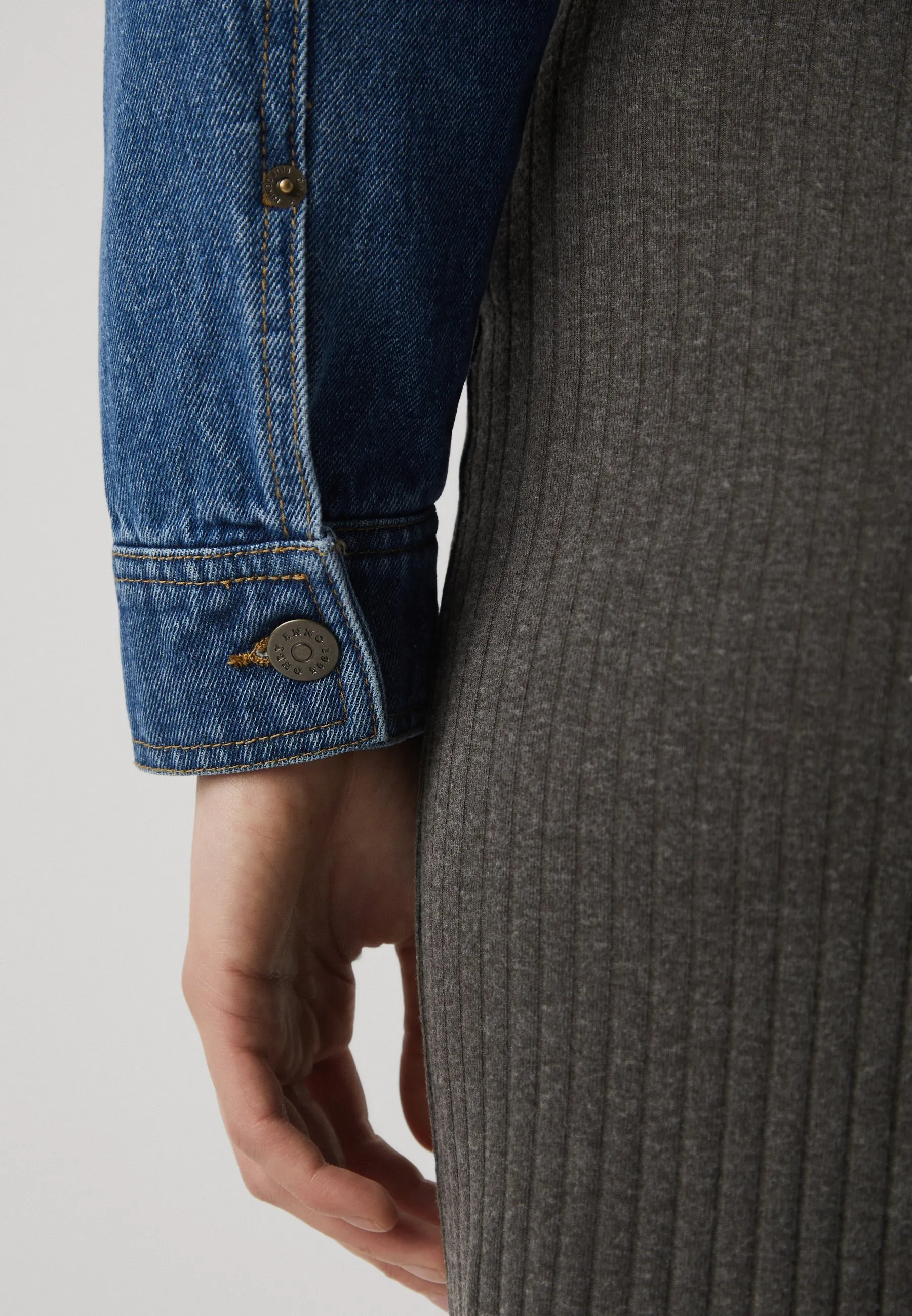 ONLZENDAYA STUD JACKET  - Giacca di jeans