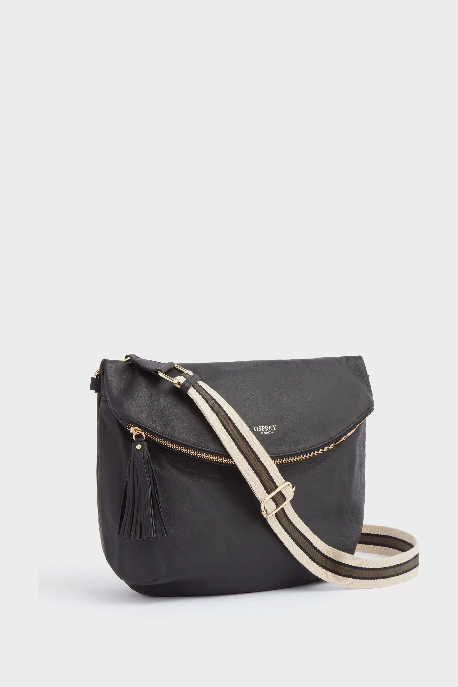 OSPREY LONDON - Large Milano - Borsa a tracolla double-face in pelle italiana