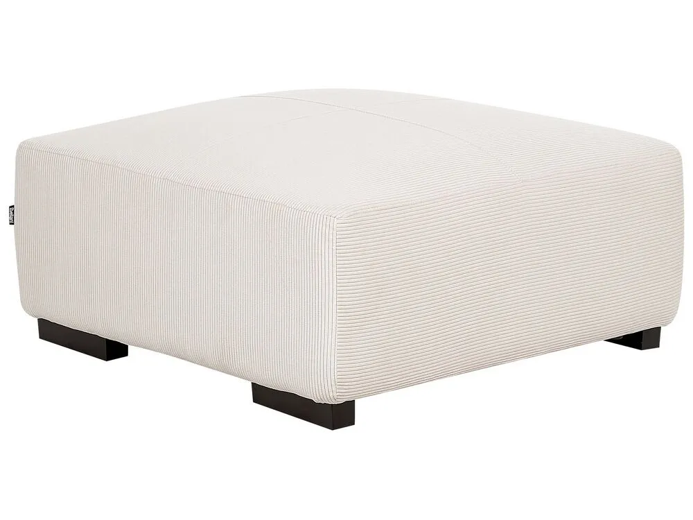 Ottoman LUNGO Corduroy Off-White