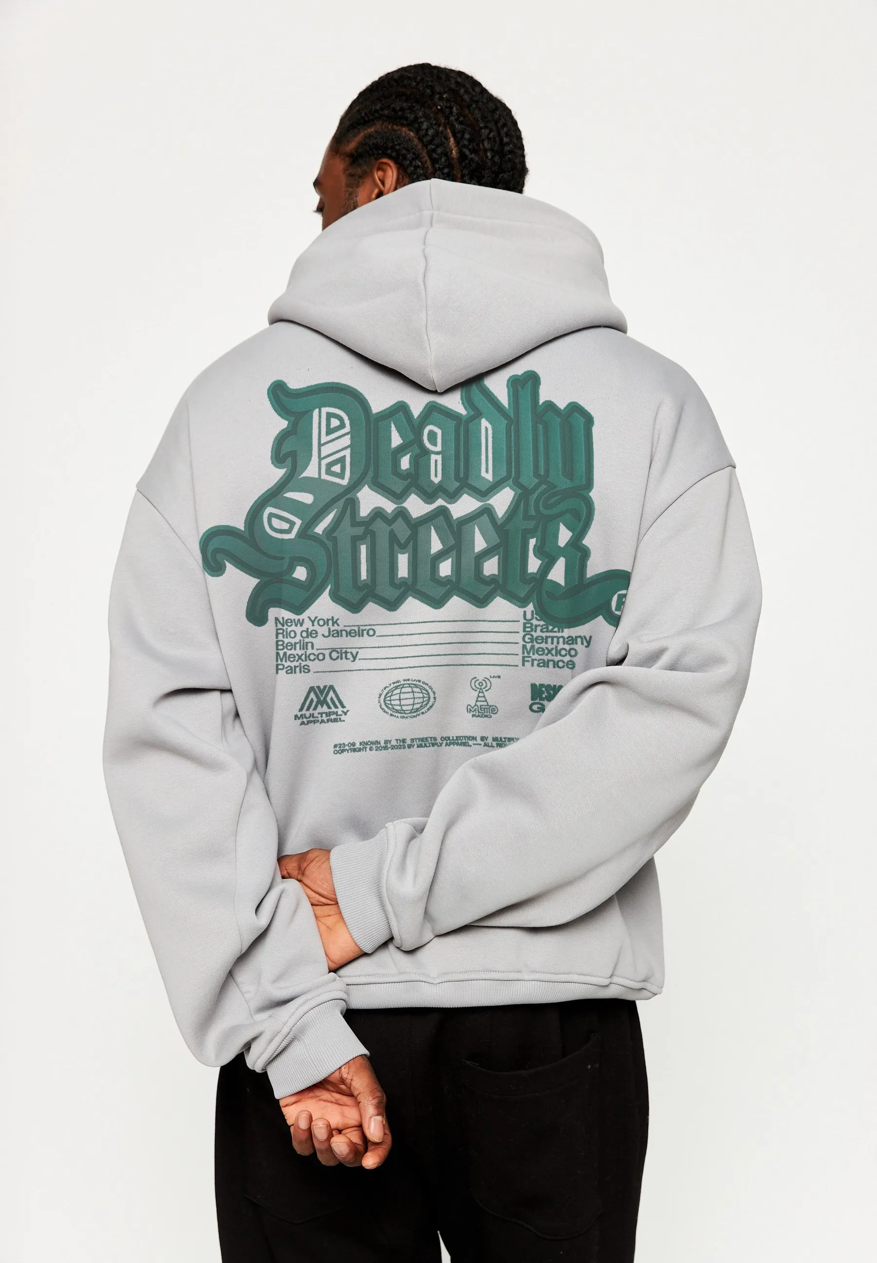 OVERSIZE DEADLY - Felpa