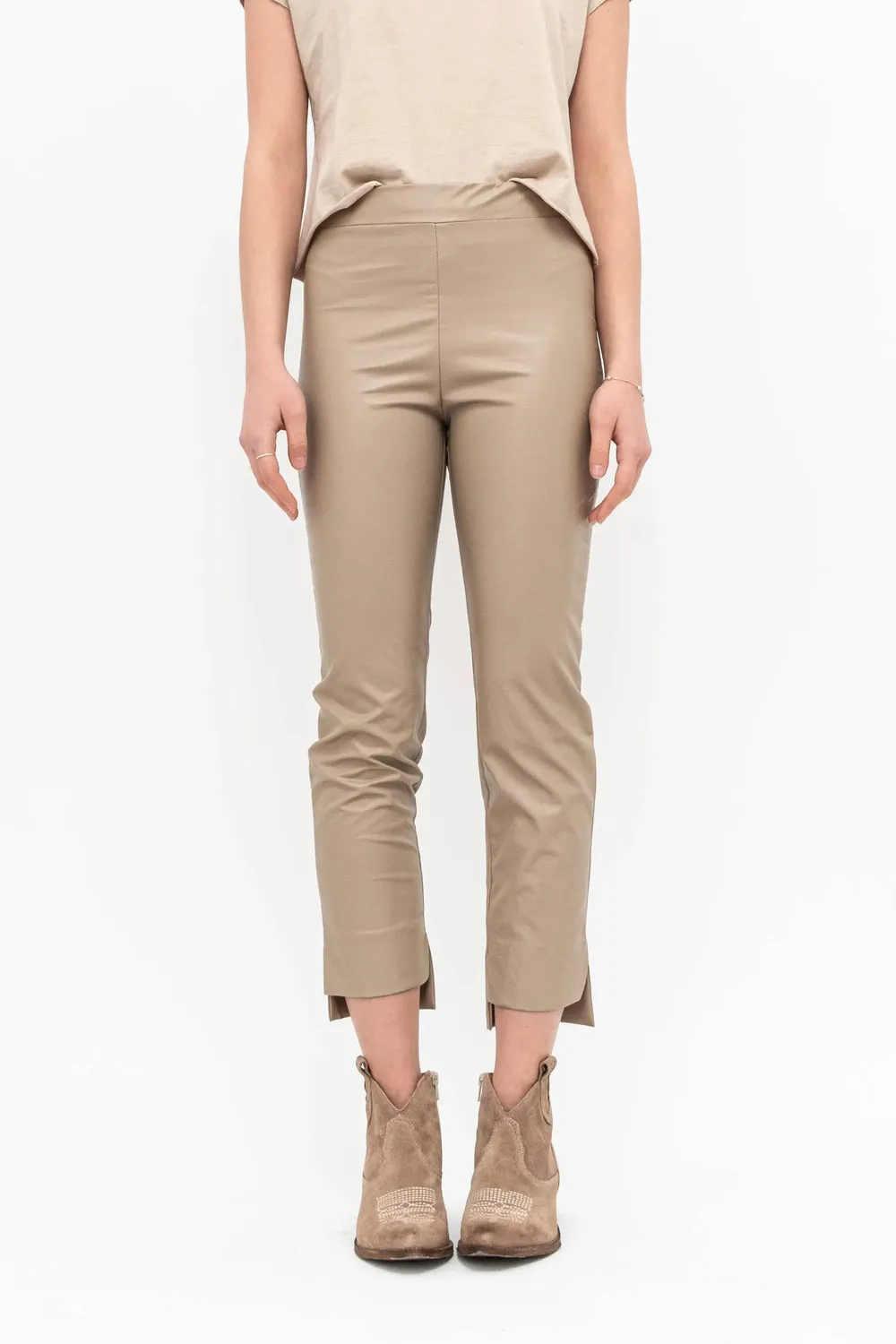 PANTALONE SPACCHETTI ECOPELLE
