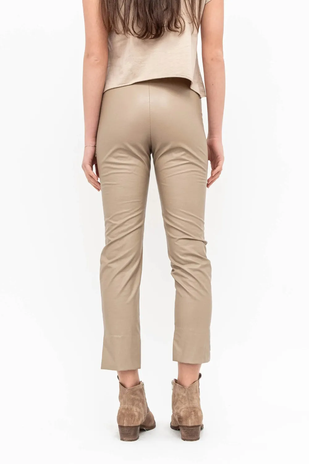 PANTALONE SPACCHETTI ECOPELLE