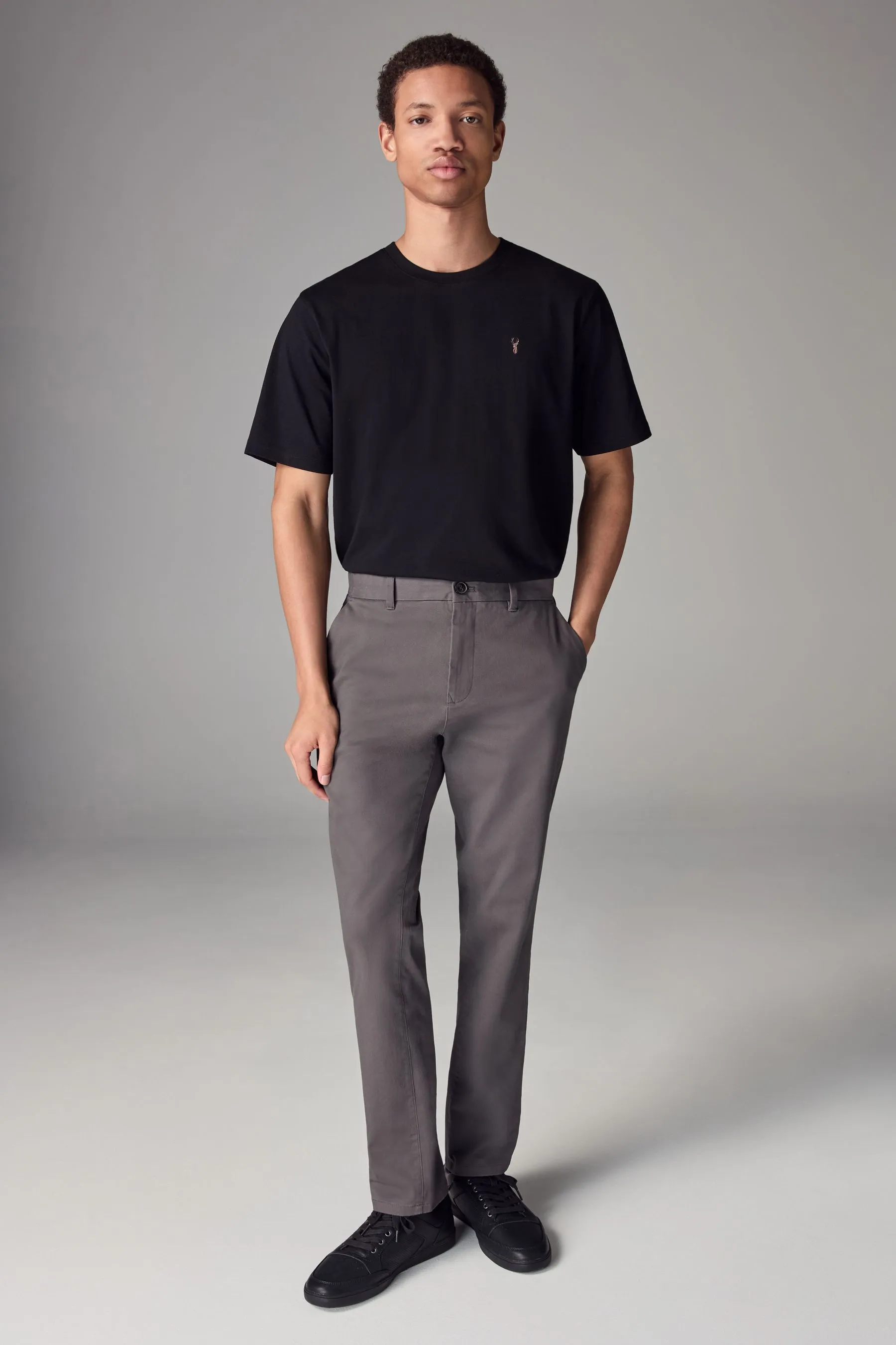 Pantaloni chino elasticizzati