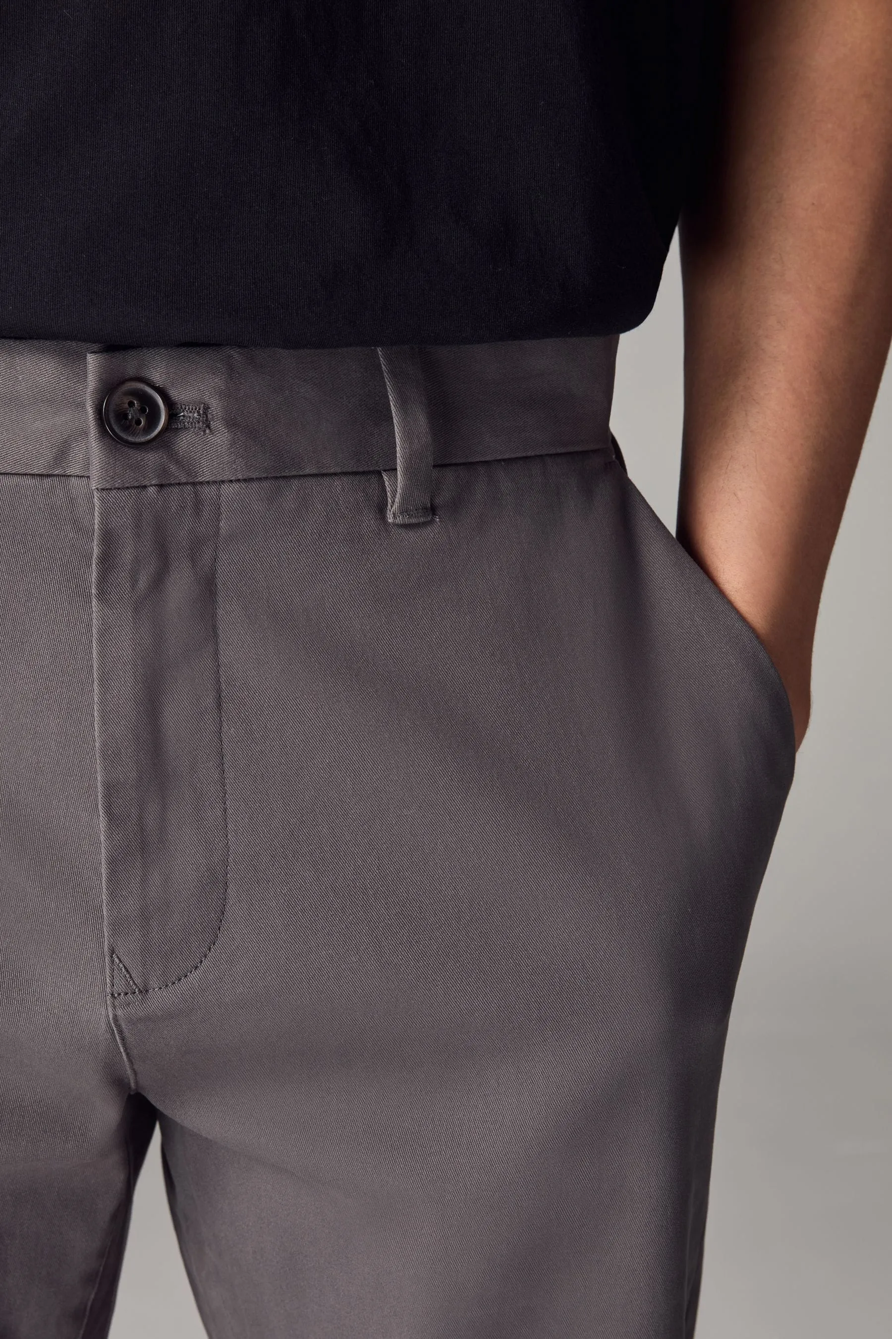 Pantaloni chino elasticizzati