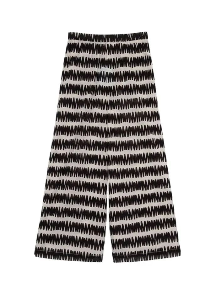 Pantaloni con stampa