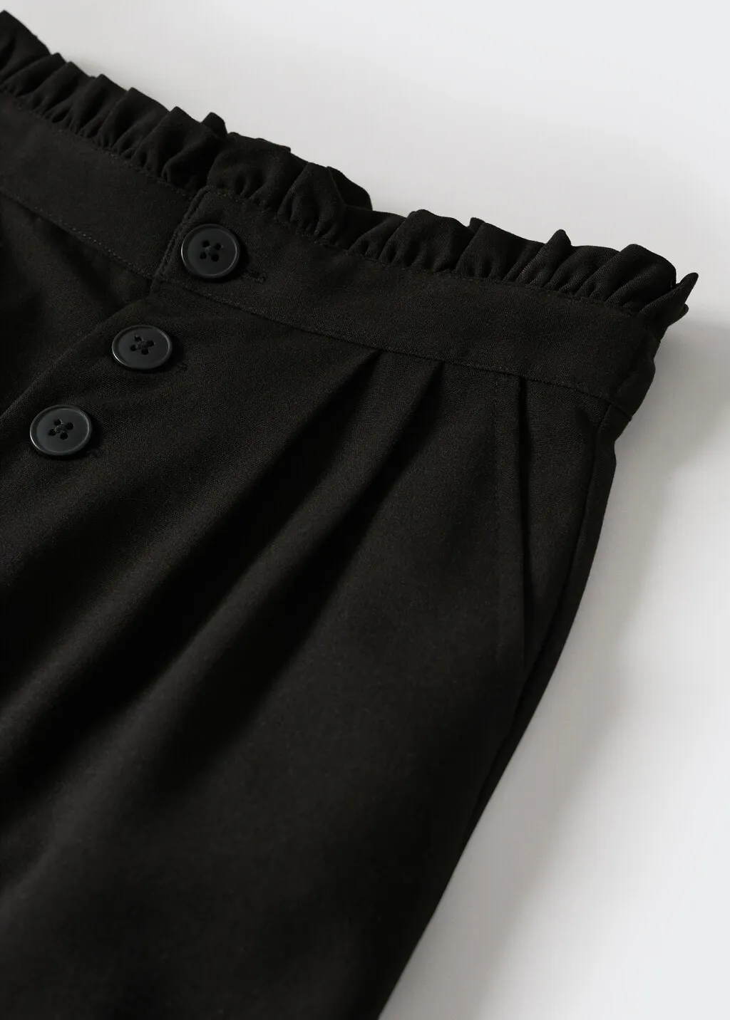 Pantaloni culotte pinces