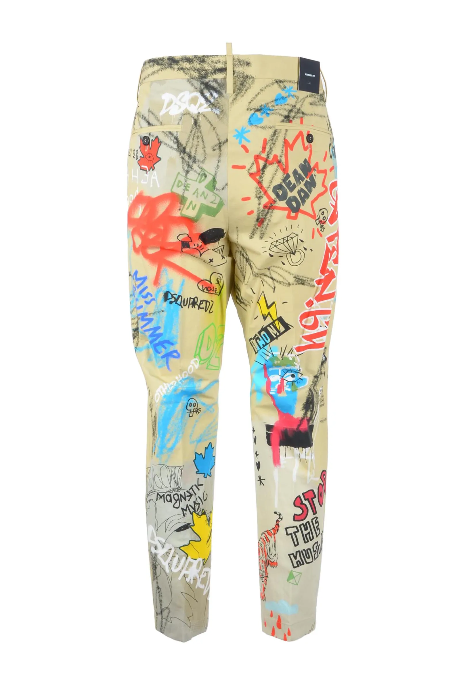 Pantaloni Dsquared2  Giallo