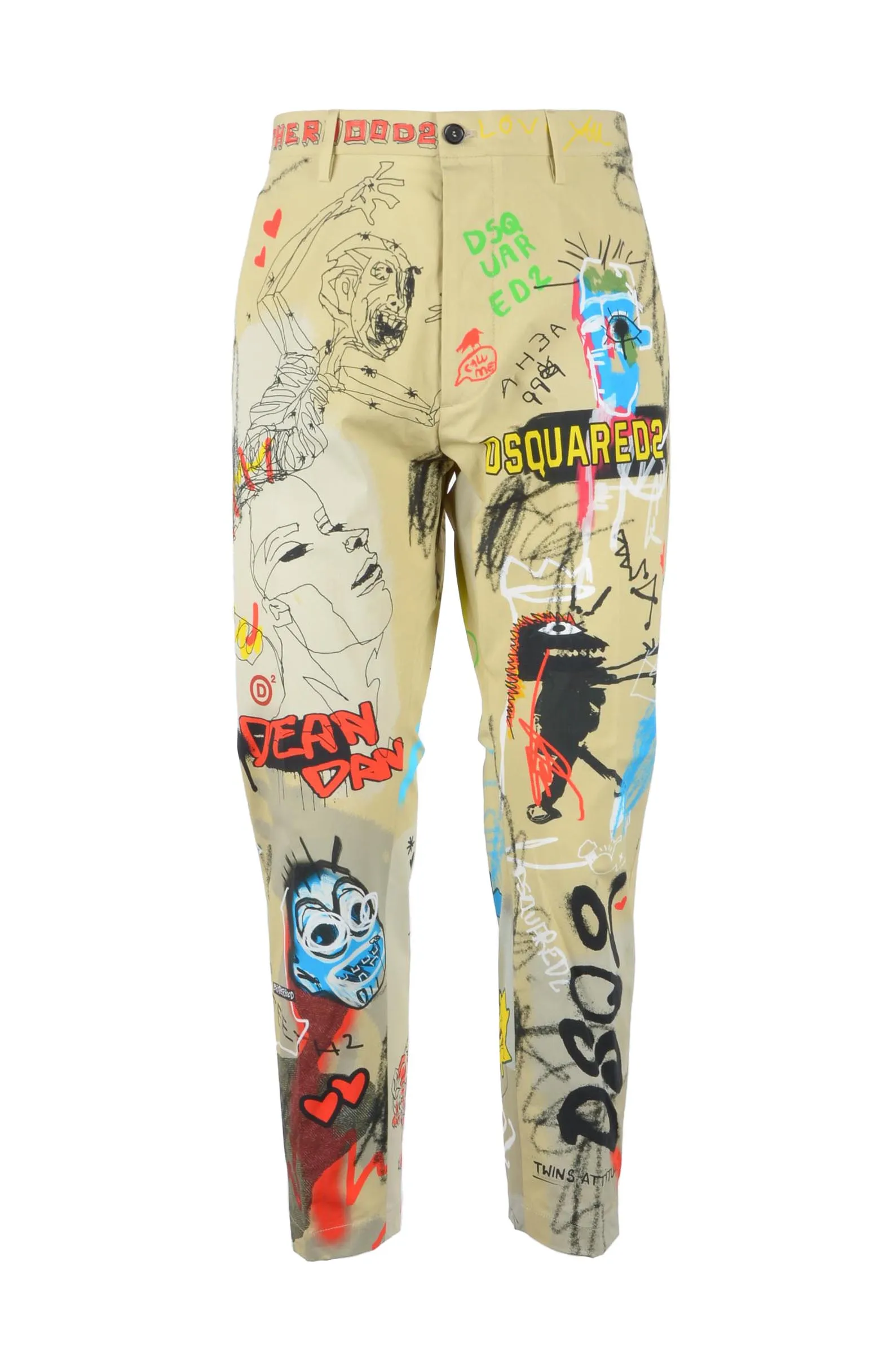 Pantaloni Dsquared2  Giallo