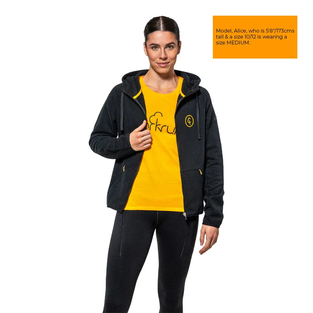 Parkrun Apricot parkrun Felpa con cappuccio e zip intera per donna