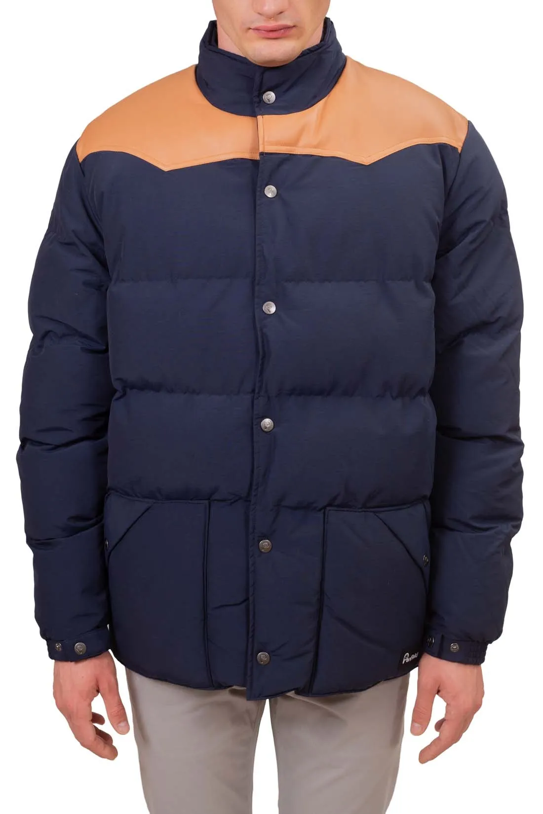 PENFIELD Giaccone uomo imbottito con dettagli a contrasto