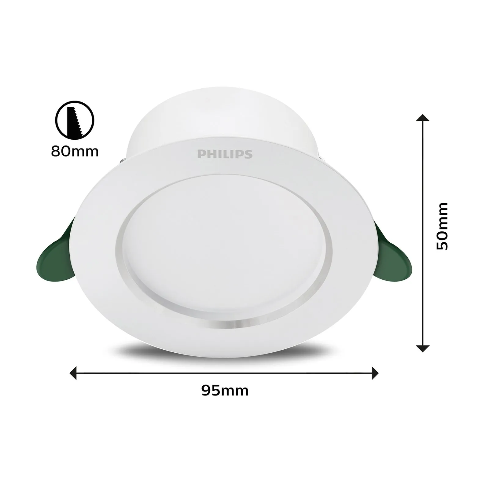 Philips Diamond Cut Faretto LED Ø9,5 cm 360lm/2W 840