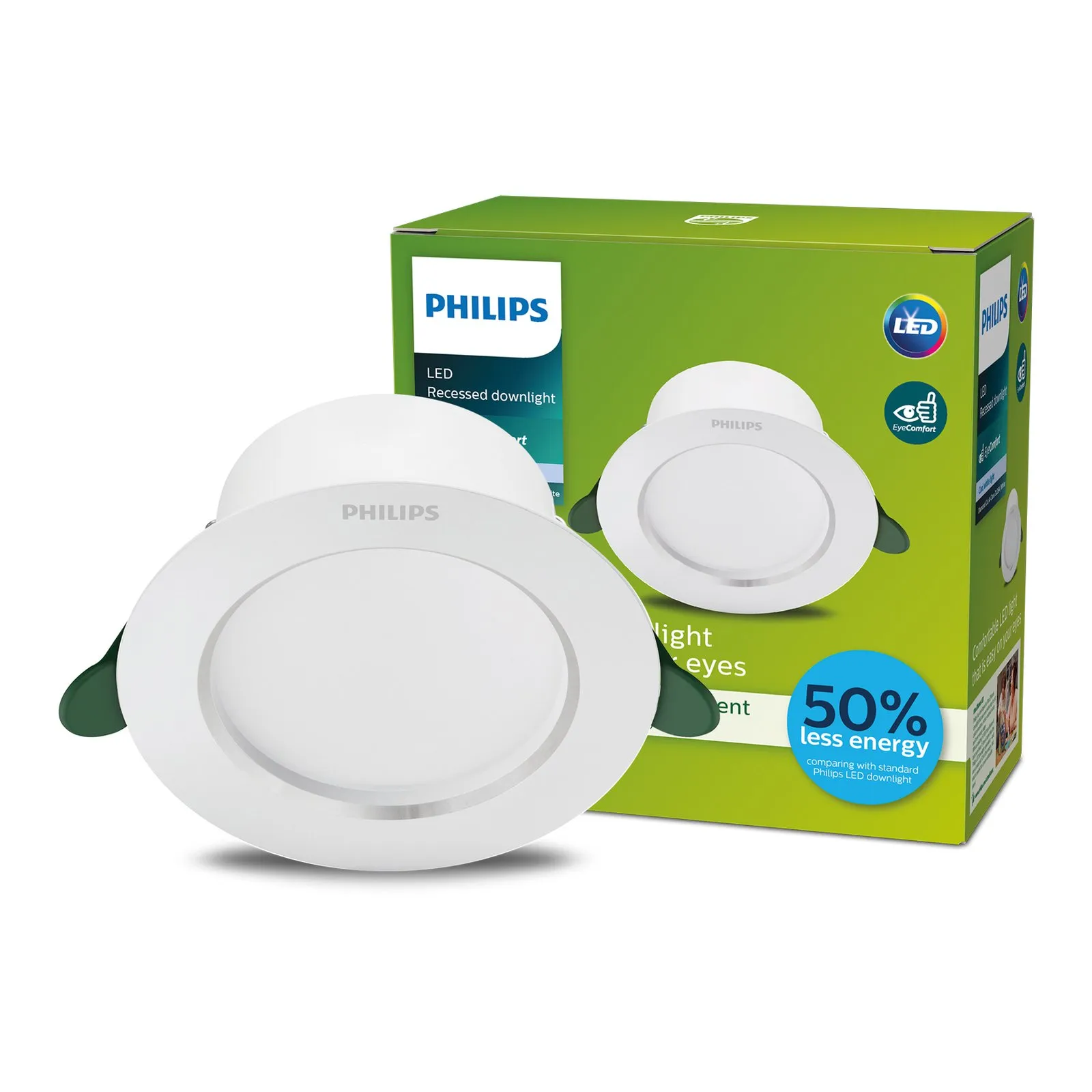 Philips Diamond Cut Faretto LED Ø9,5 cm 360lm/2W 840