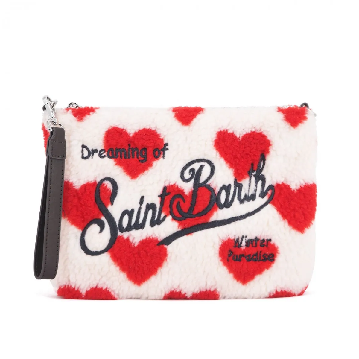 Pochette Parisienne Sherpa Hearts