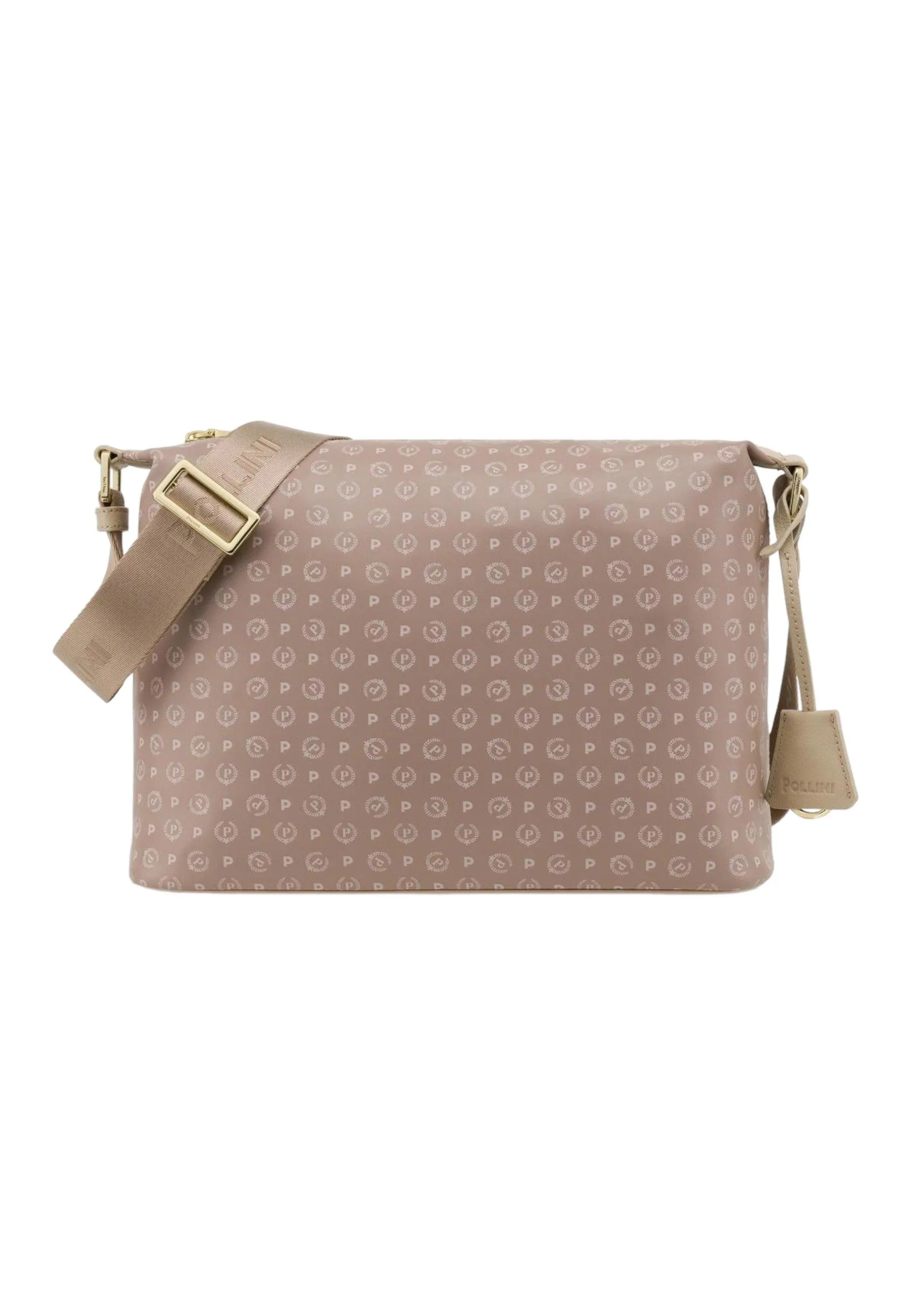 POLLINI Borsa Tracolla Messanger Donna Beige Avorio TE8400PP02Q2610A