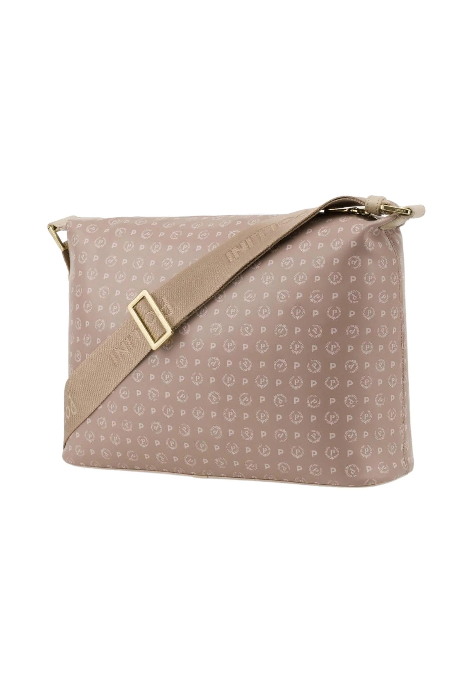 POLLINI Borsa Tracolla Messanger Donna Beige Avorio TE8400PP02Q2610A