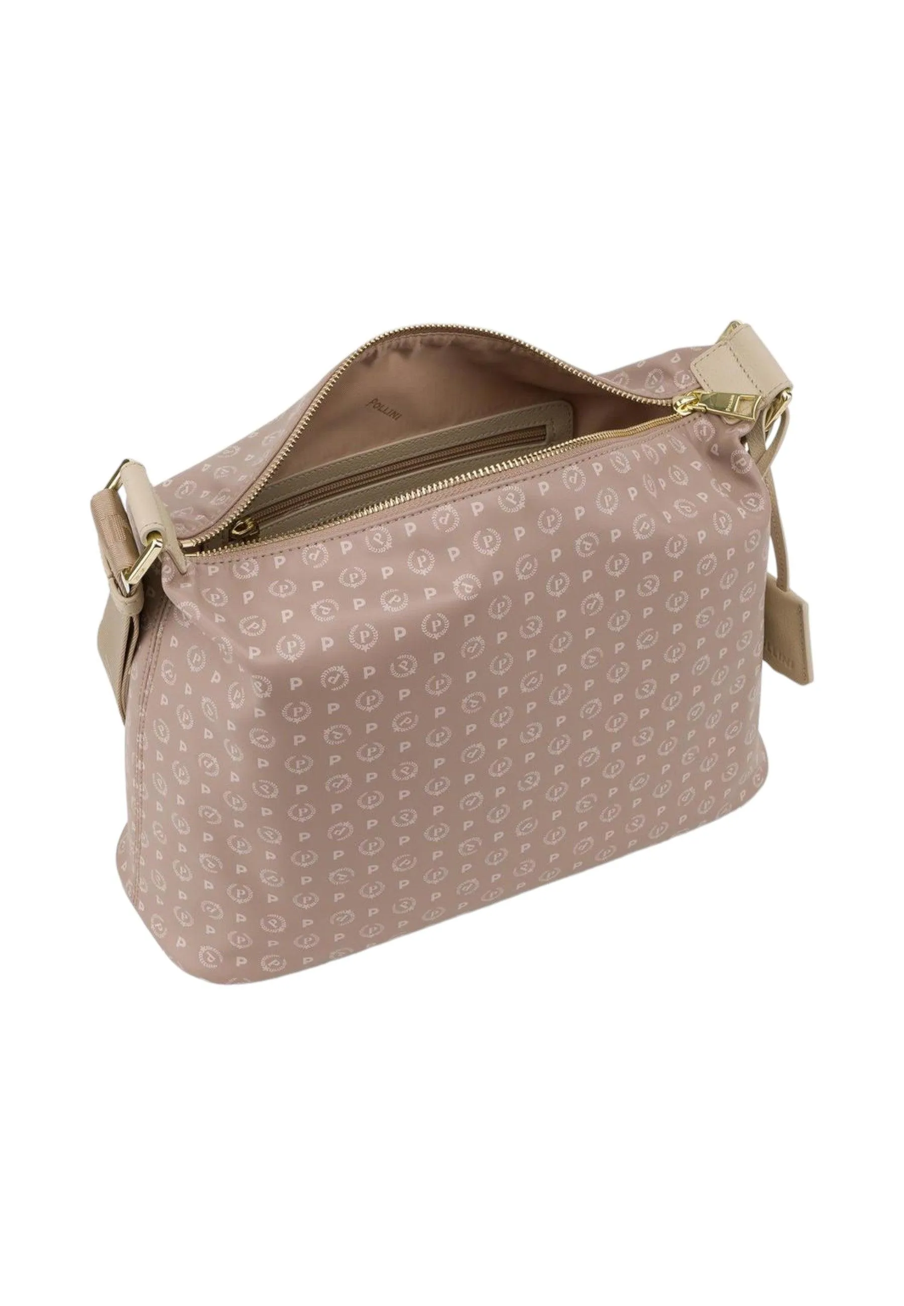 POLLINI Borsa Tracolla Messanger Donna Beige Avorio TE8400PP02Q2610A