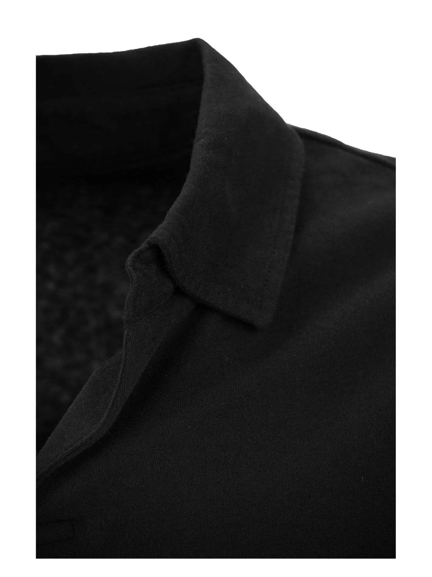 Polo a manica corta scollo a v