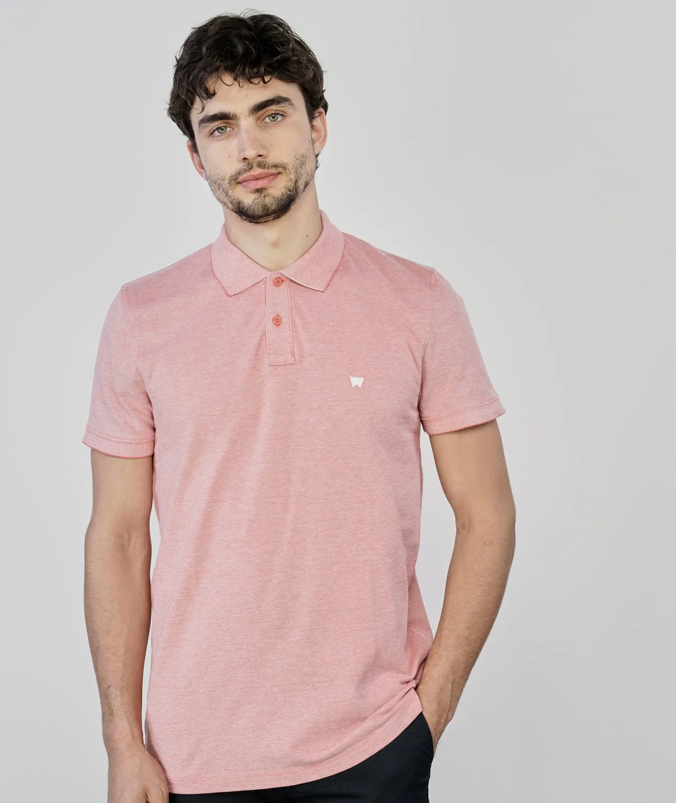 Polo rosa da uomo
