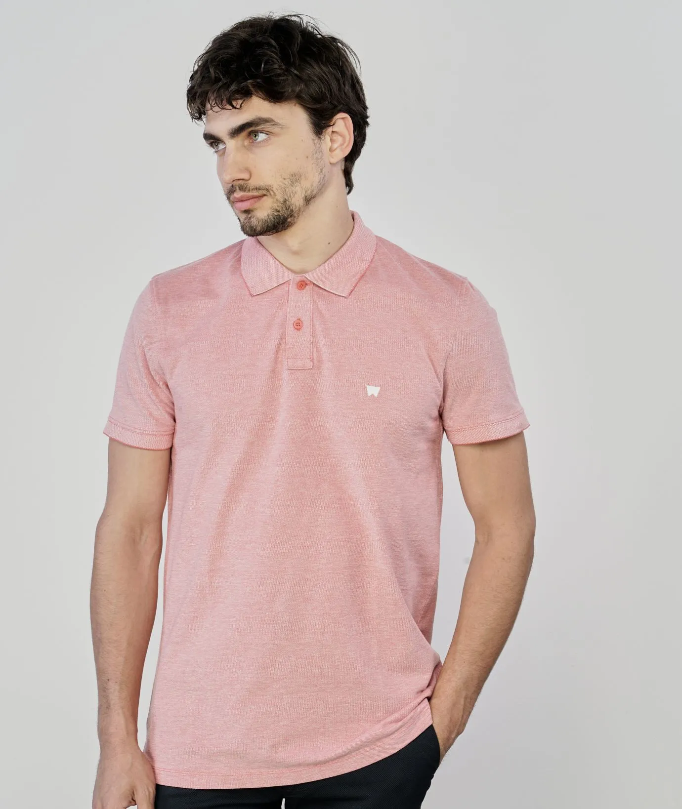 Polo rosa da uomo
