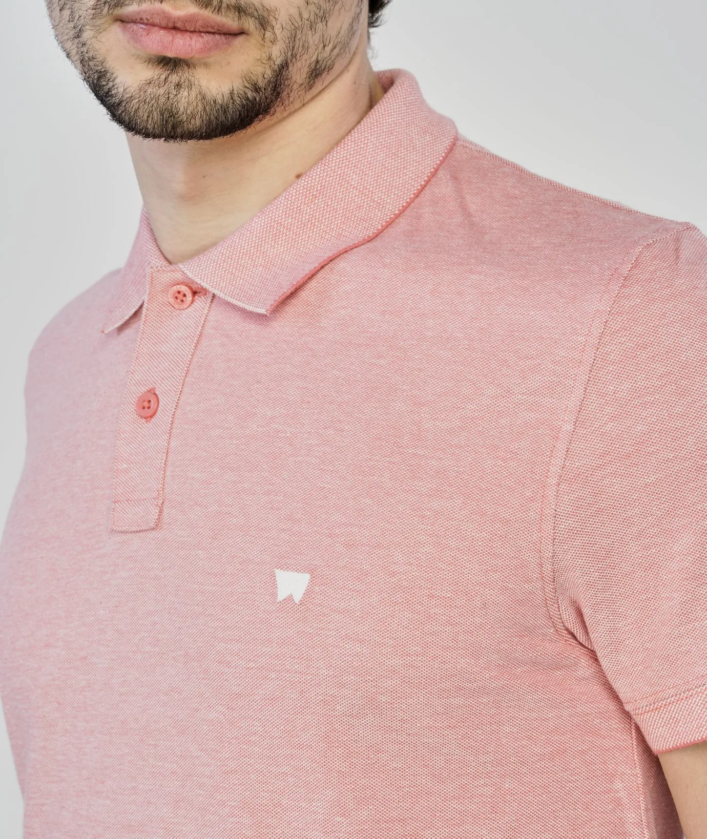 Polo rosa da uomo