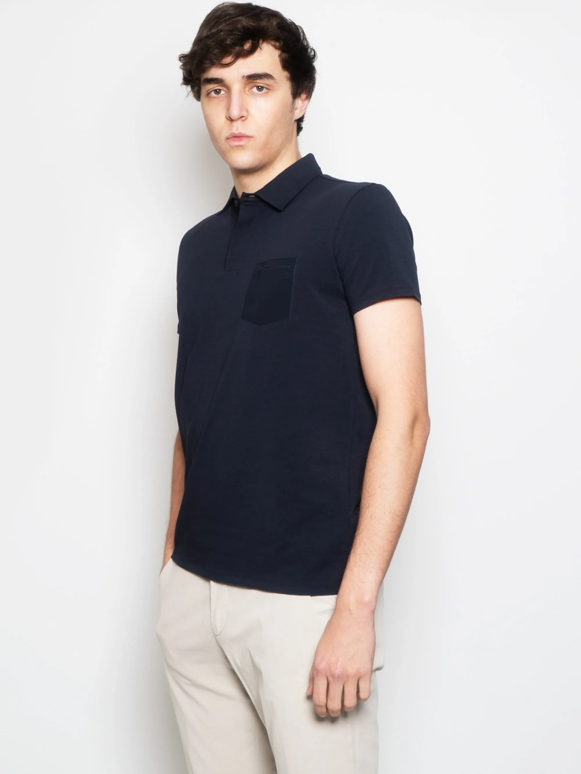 Polo Super Stretch Blu