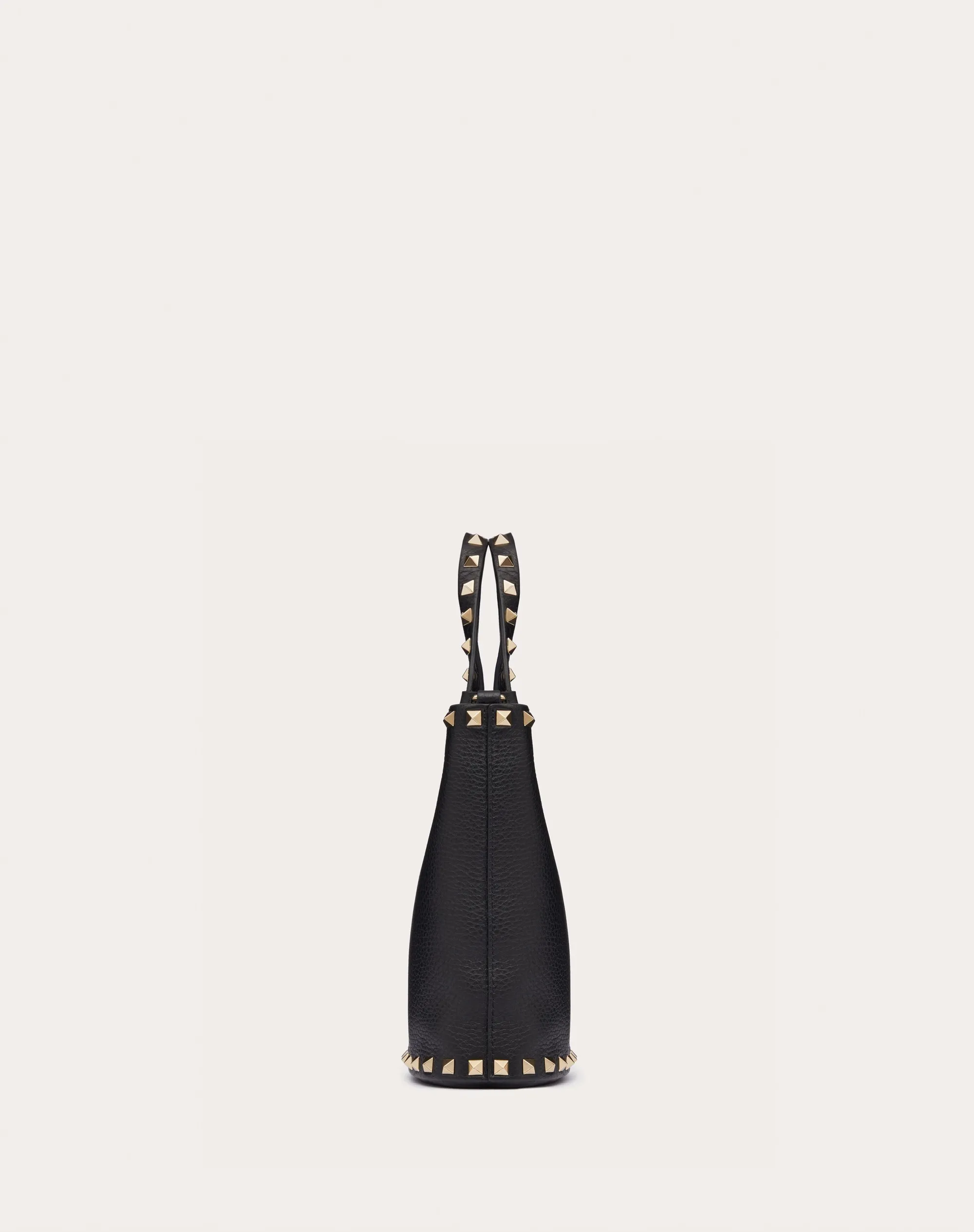POUCH CON TRACOLLA ROCKSTUD IN VITELLO GRANATO