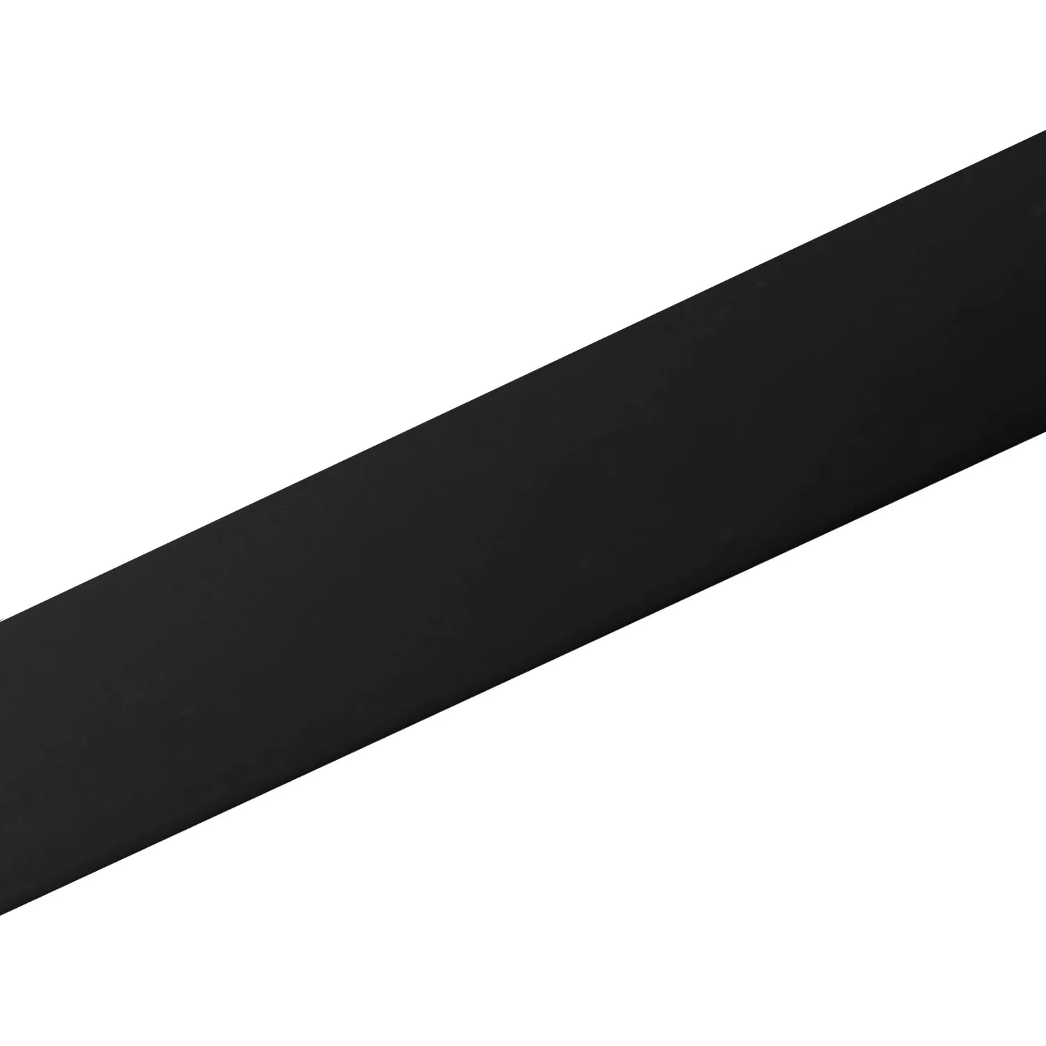 Profilo angolare a L 1 m 20x20 mm in pvc nero opaco