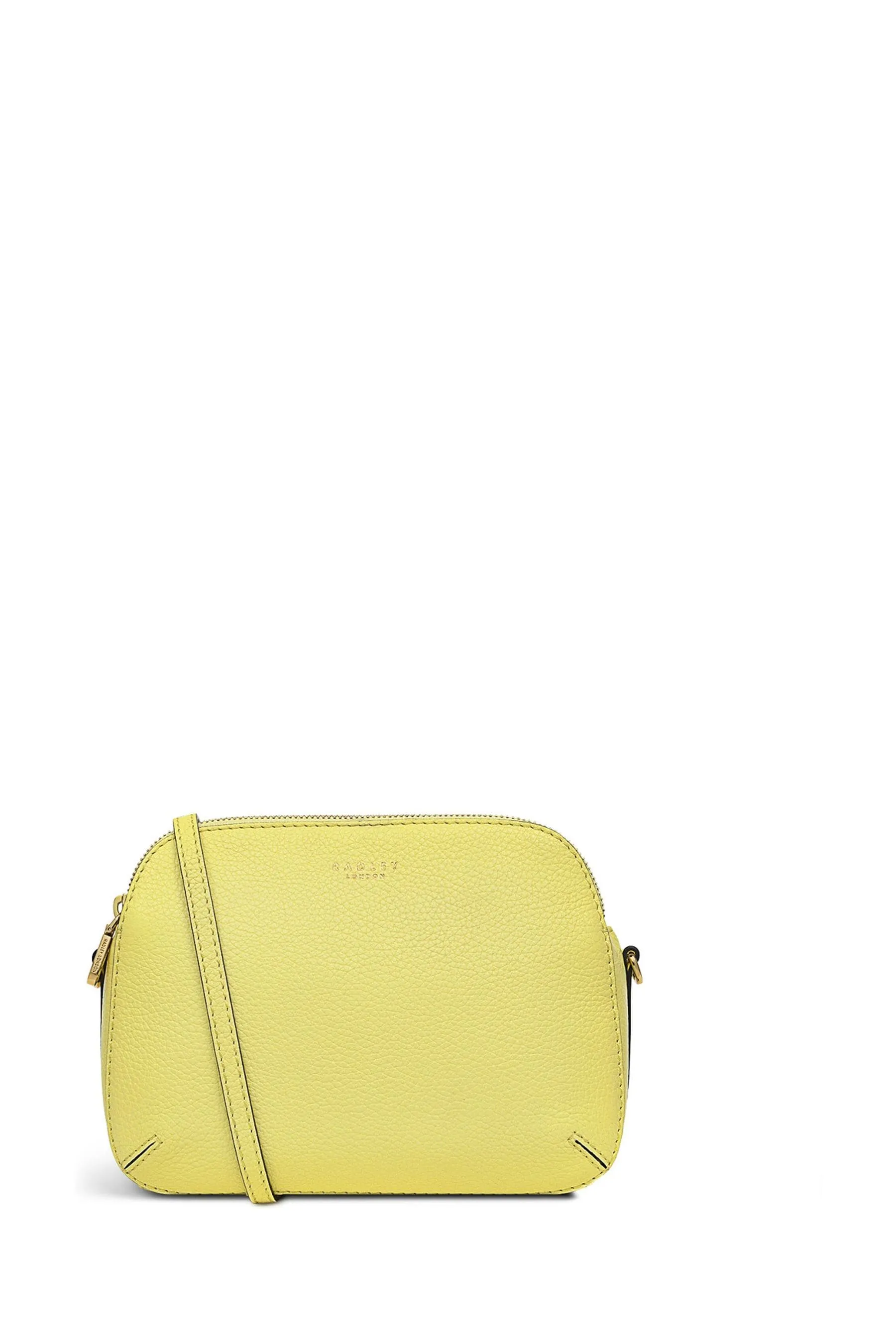 Radley London - Giallo - Dukes Place - Borsa a tracolla media con zip in alto