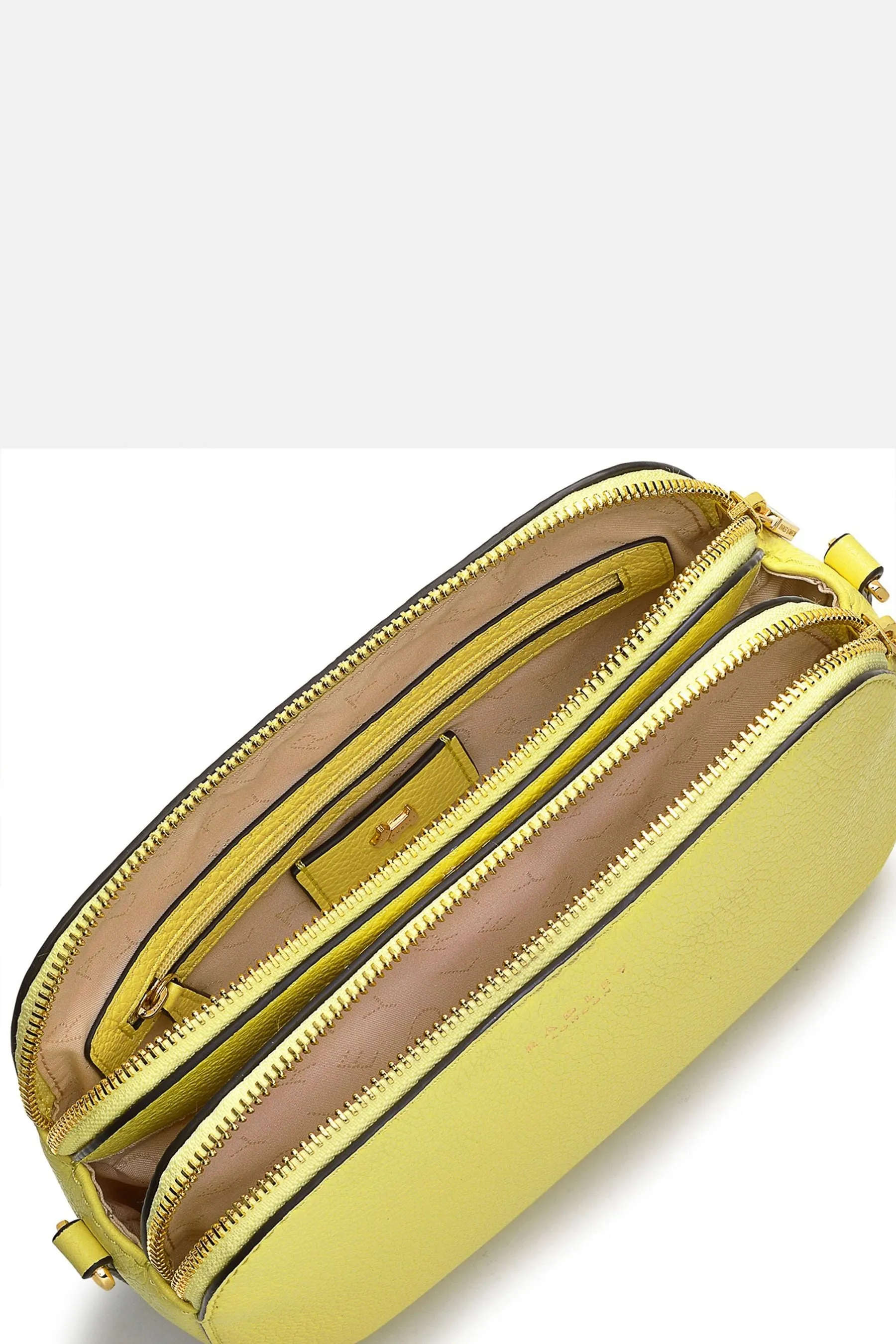 Radley London - Giallo - Dukes Place - Borsa a tracolla media con zip in alto