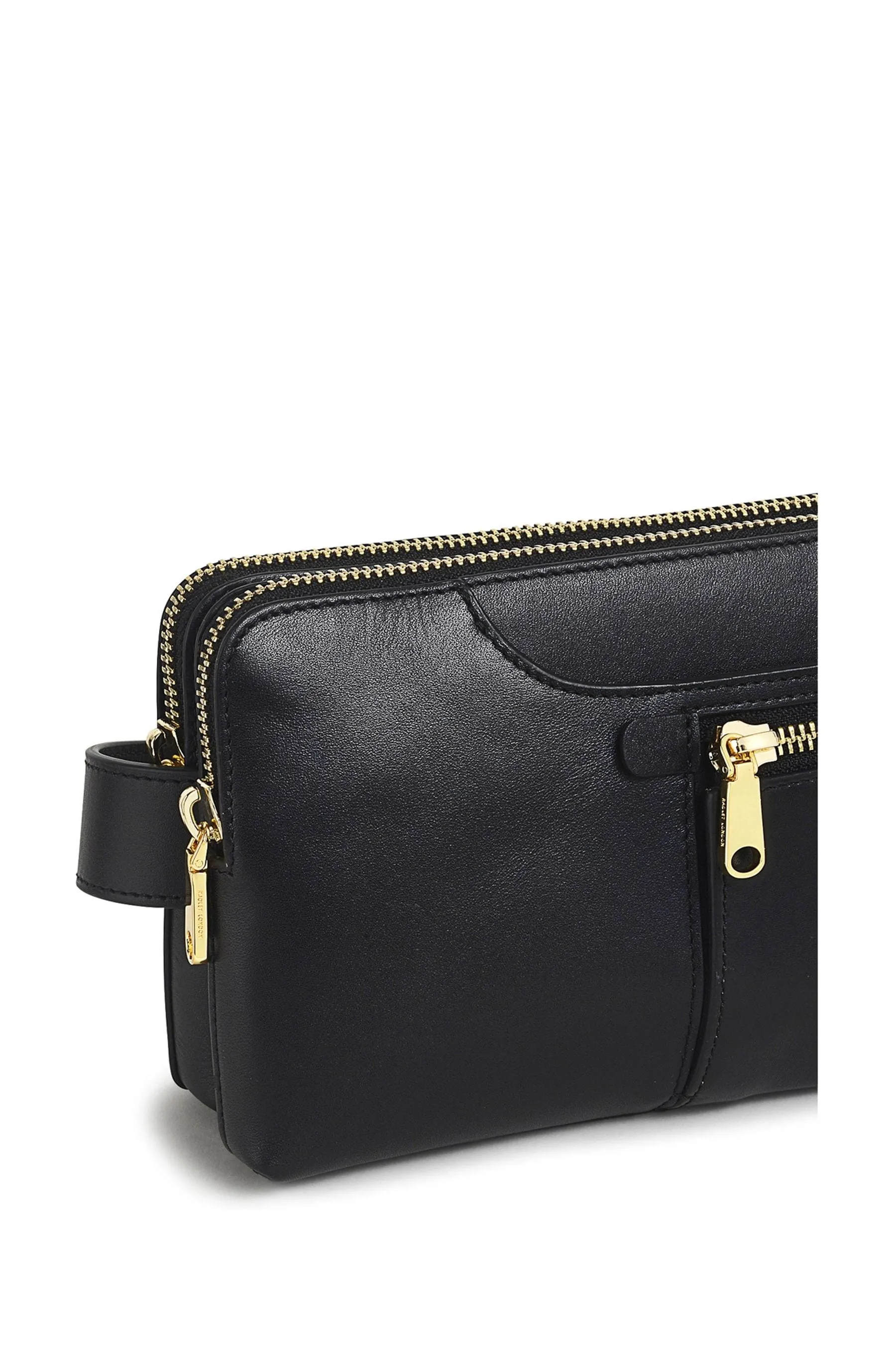 Radley London - Icon - Nero a tracolla con zip in alto e piccole tasche - Borsa