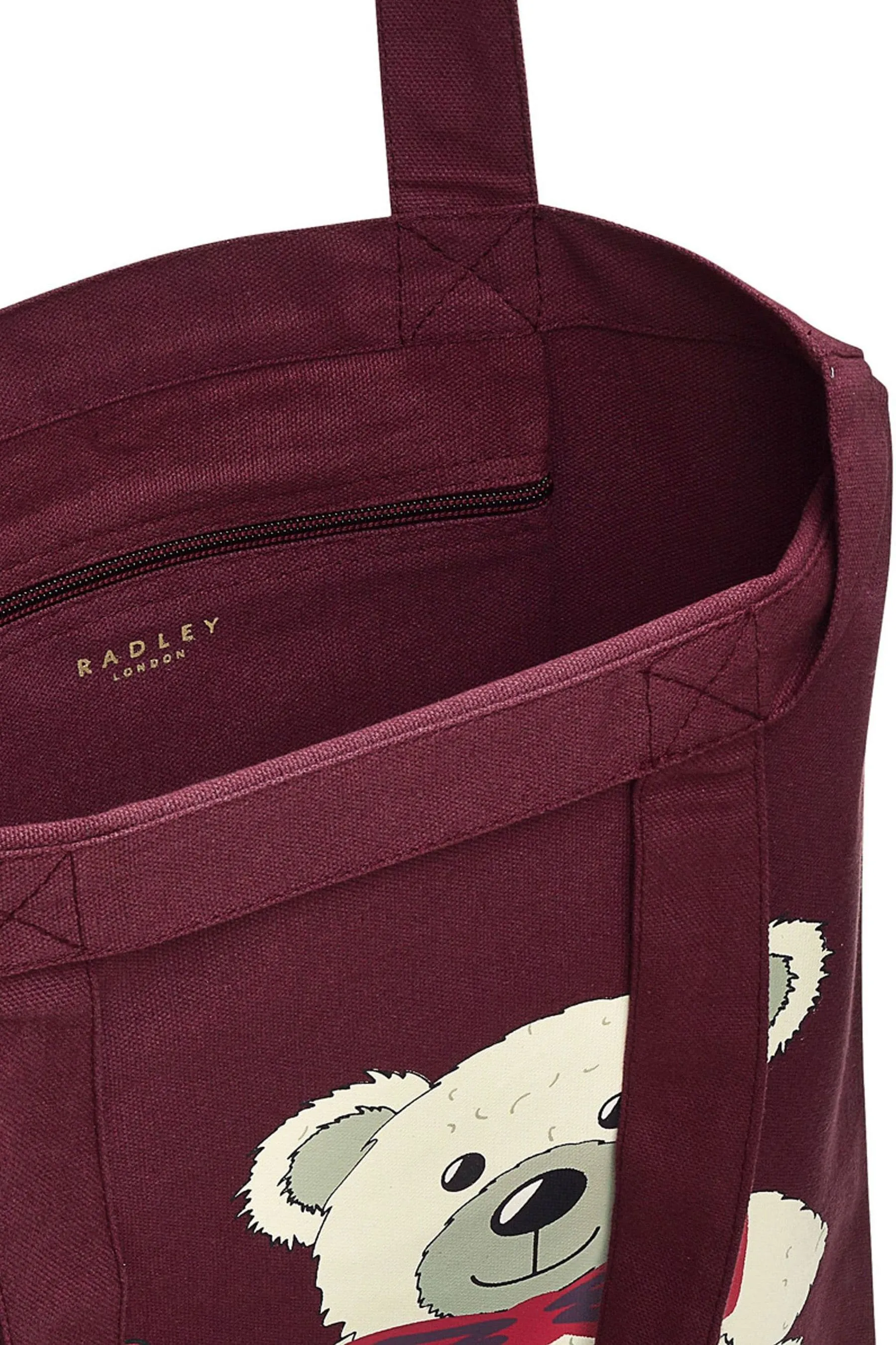Radley London - Rosso - Borsa media shopping in sherpa