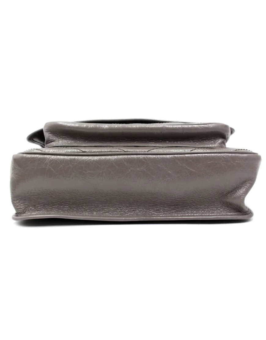 Saint Laurent Niki Large Pelle Fog