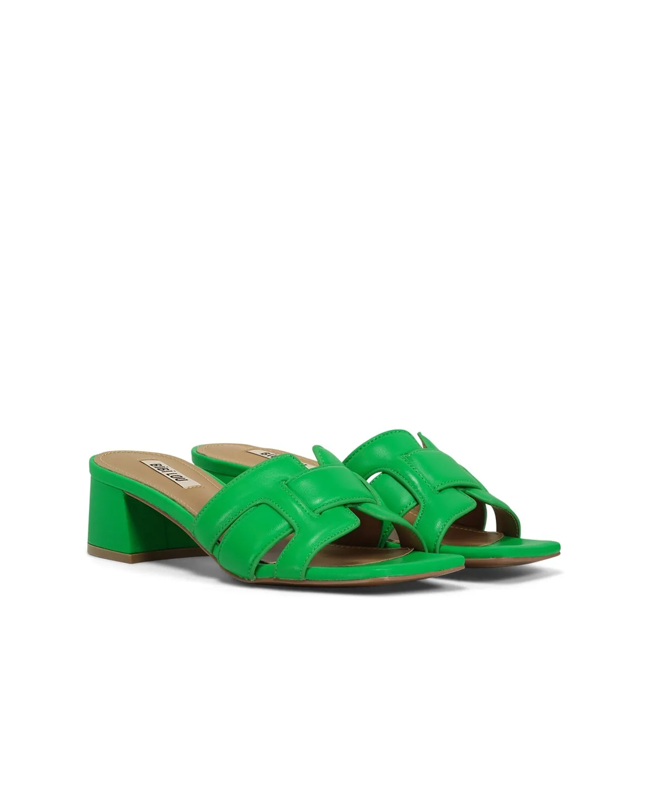 Sandalo Naoko pelle verde