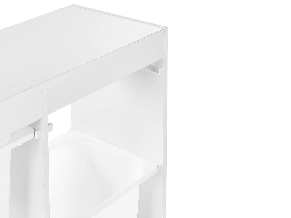 Scaffale a 6 cassetti bianco TOBIN