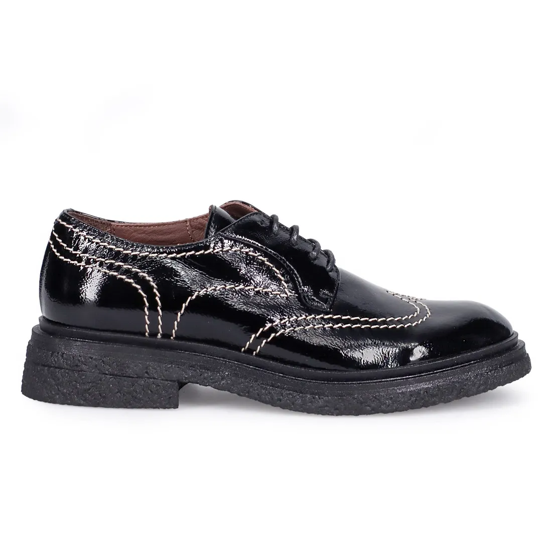 Scarpa da donna Le Bohemien in pelle nera lucida
