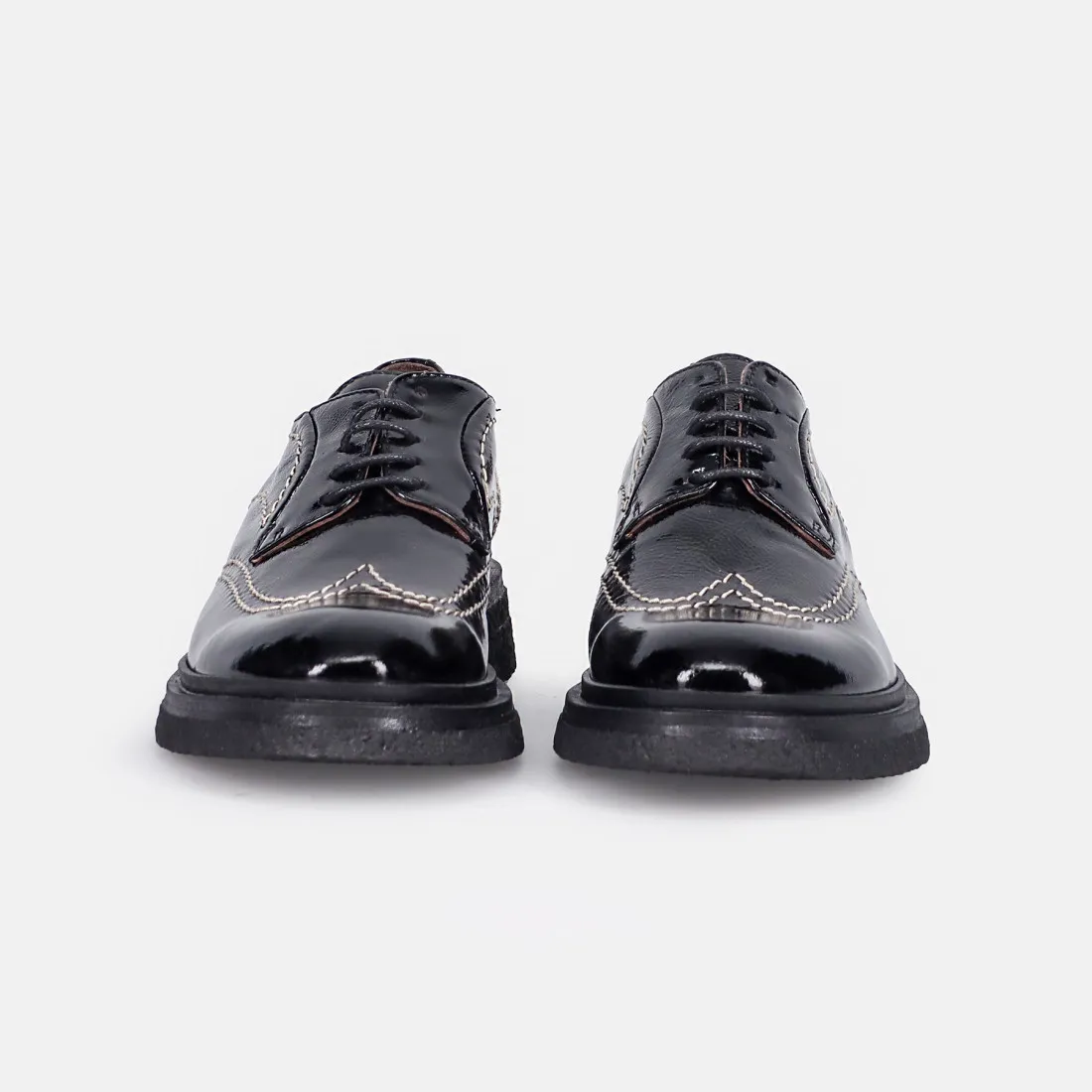 Scarpa da donna Le Bohemien in pelle nera lucida