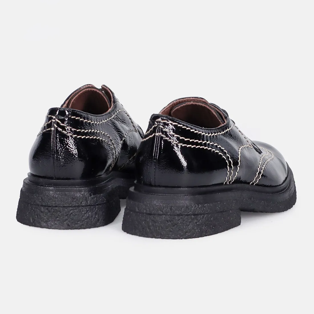 Scarpa da donna Le Bohemien in pelle nera lucida