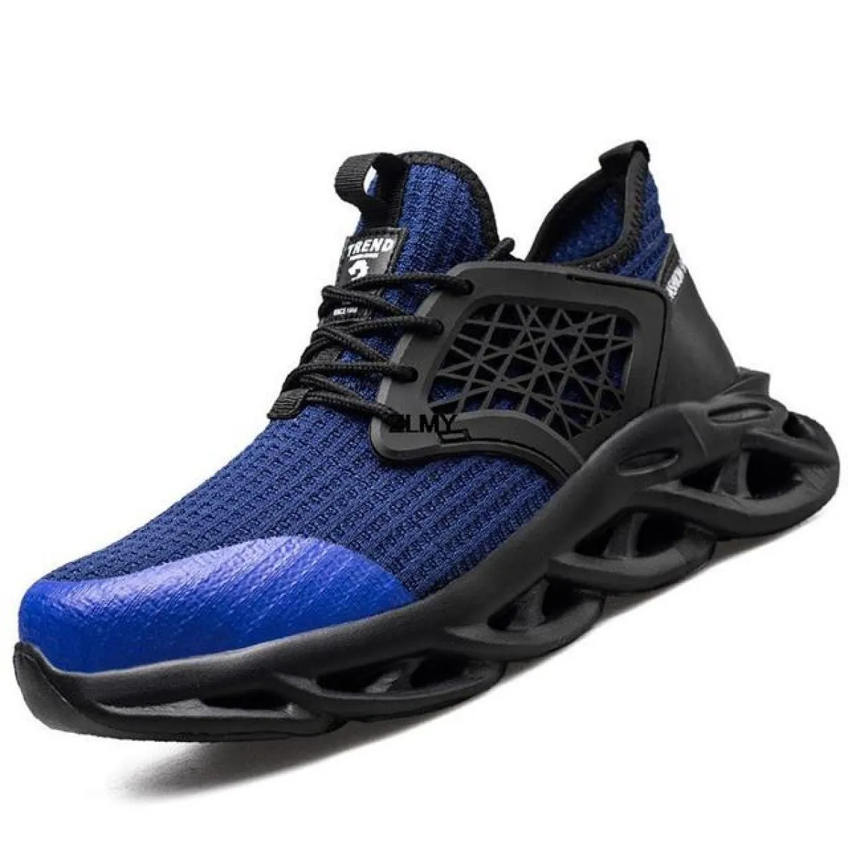 Scarpe antinfortunistiche leggere per uomo Stivali antinfortunistici da lavoro traspiranti con punta in acciaio Scarpe da lavoro