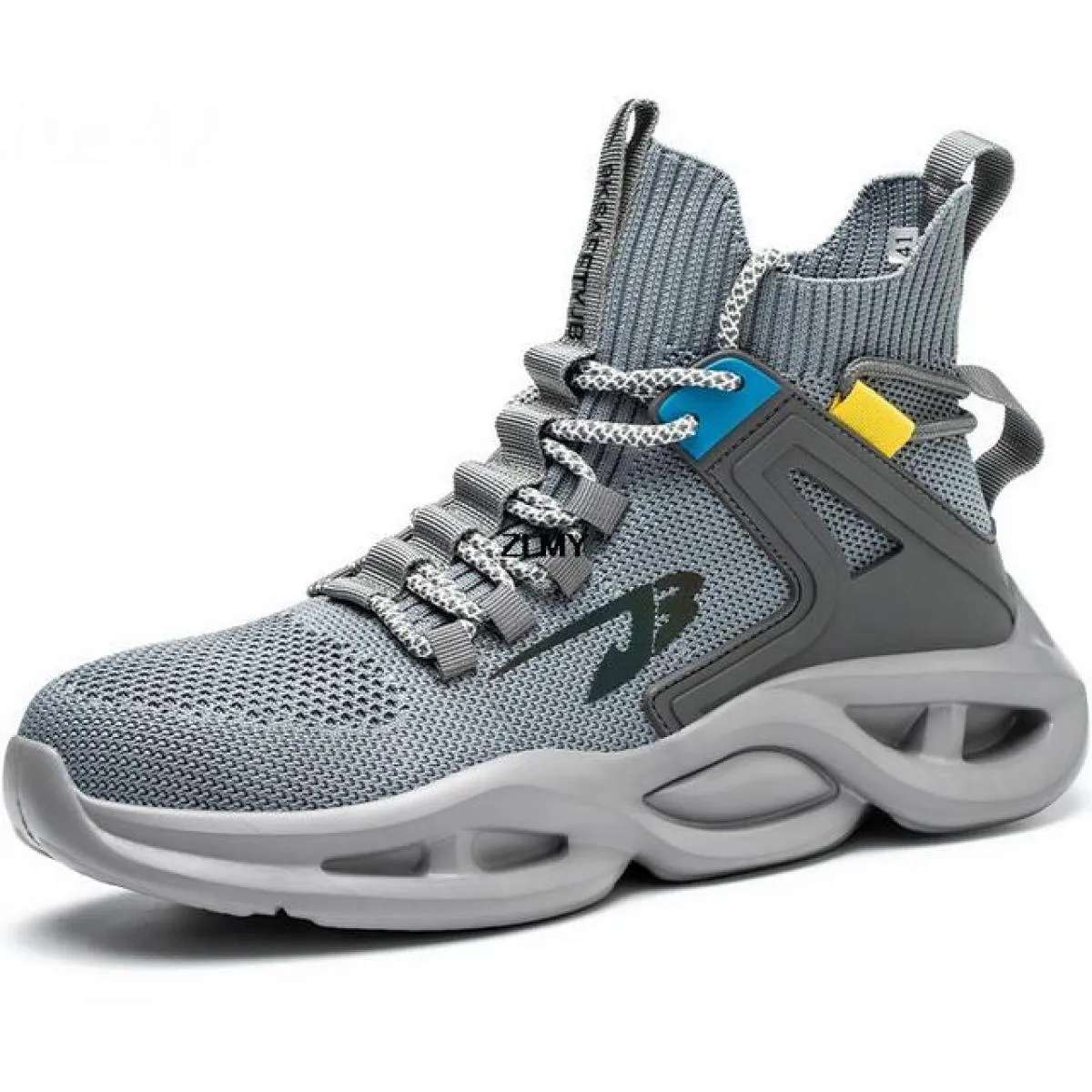 Scarpe antinfortunistiche leggere per uomo Stivali antinfortunistici da lavoro traspiranti con punta in acciaio Scarpe da lavoro